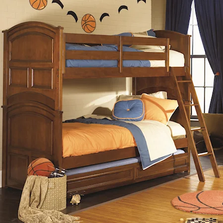 Twin-Over-Twin Bunk Bed with Dual Function Underbed Storage Unit